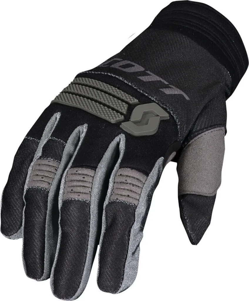 Gants Scott X-Plore Robustes et Respirants Noir Gris Taille Medium