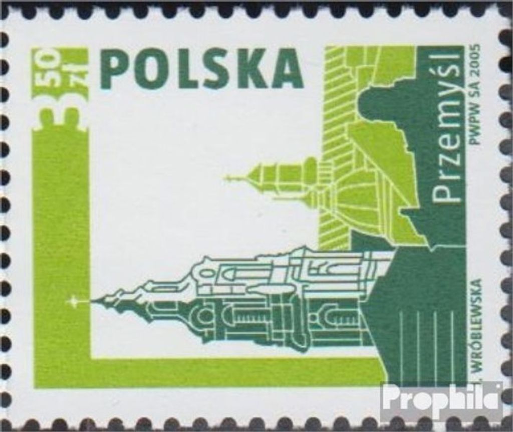 Briefmarken Polen 2005 Mi 4182 (kompl.Ausg.) postfrisch Städte