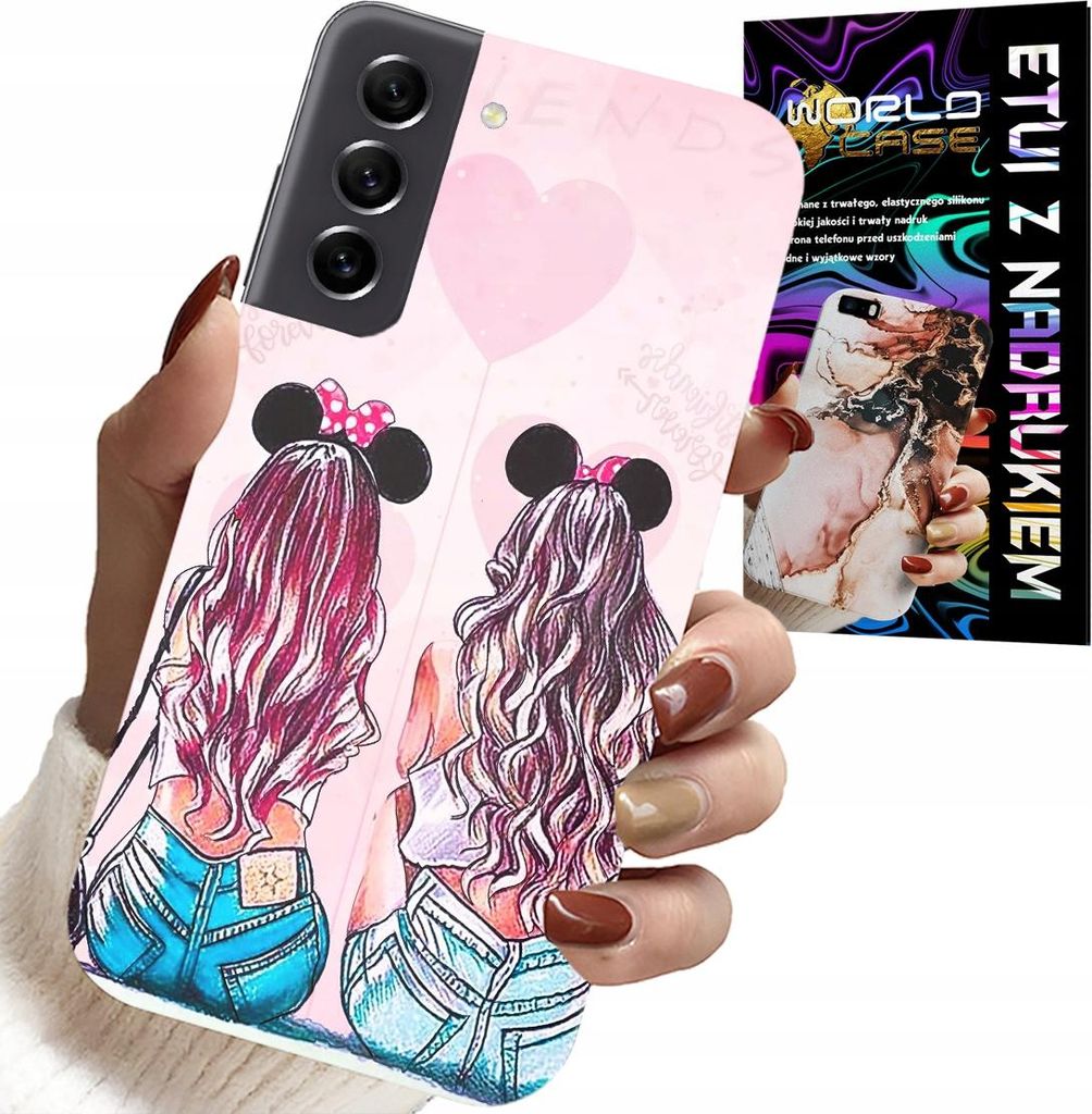 Hülle Für Samsung Galaxy S21 Fe - Design Für Beste Freunde Mate
