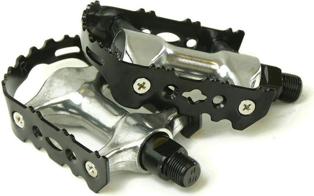 Aluminium MTB Pedale Anti-Rutsch 9/16 Zoll für Mountainbike, E-Bike & Co