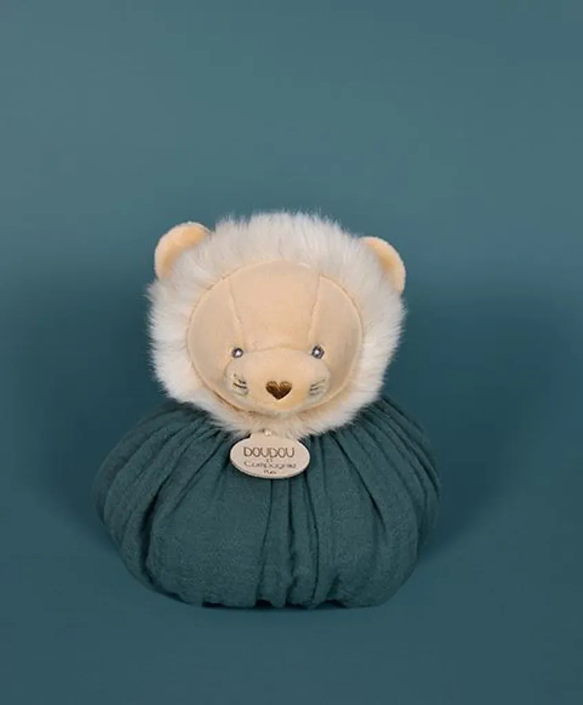 Doudou Lion Toadstool 3in1 : Fini les Sucettes Perdues et les Pleurs
