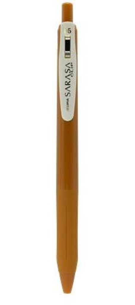 Gelschreiber "Sarasa Clip Vintage", kamelgelb, 0,33 mm, Produktbild 