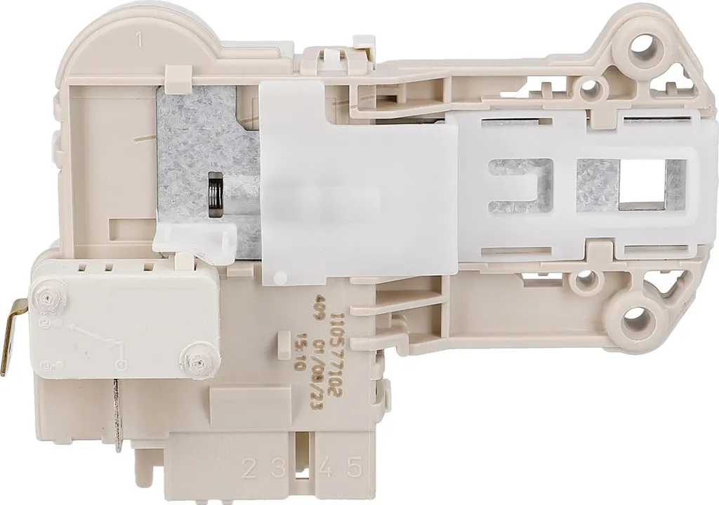 Relais de verrouillage avec microrupteur pour machine AEG Lavamat