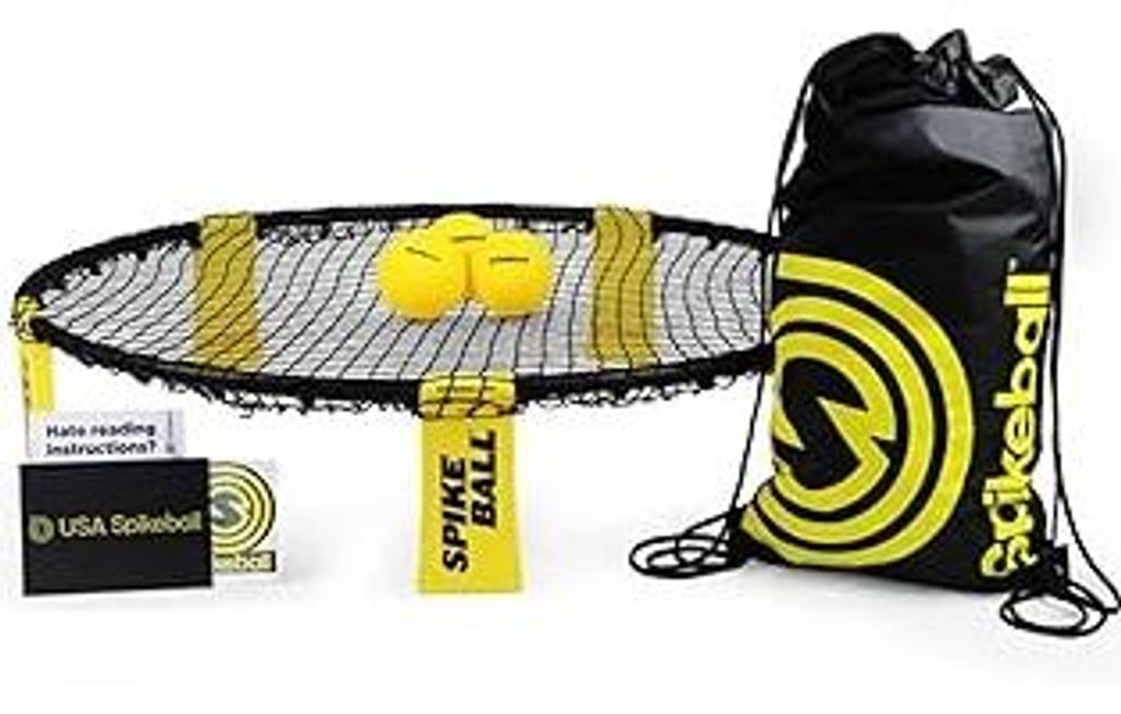 Spikeball Standard 3-Ball-Set – Spiel für Garten, Strand, Park, drinnen