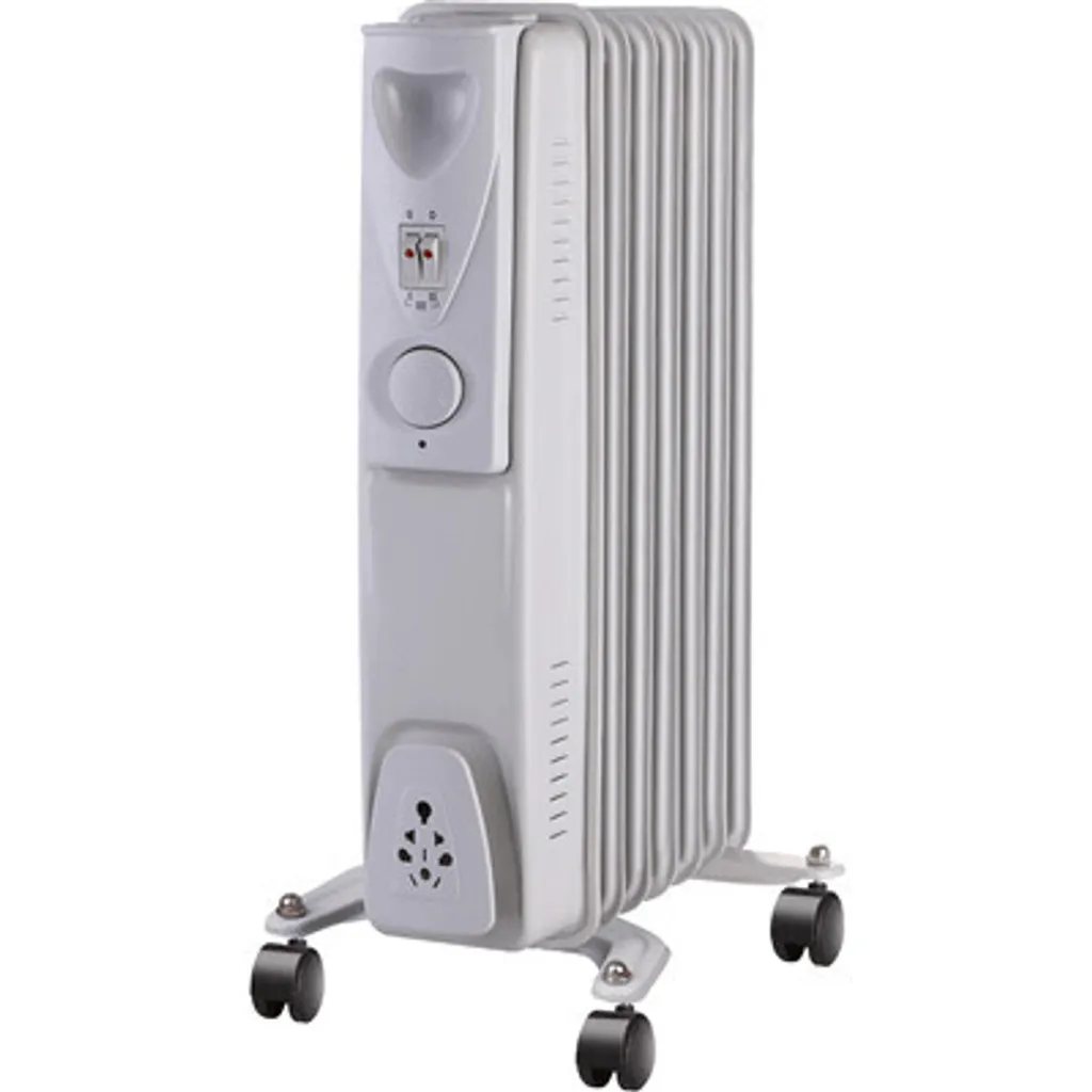 Radiateur à bain d'huile mobile Qlima EOR2015 pour chauffage d'appoint