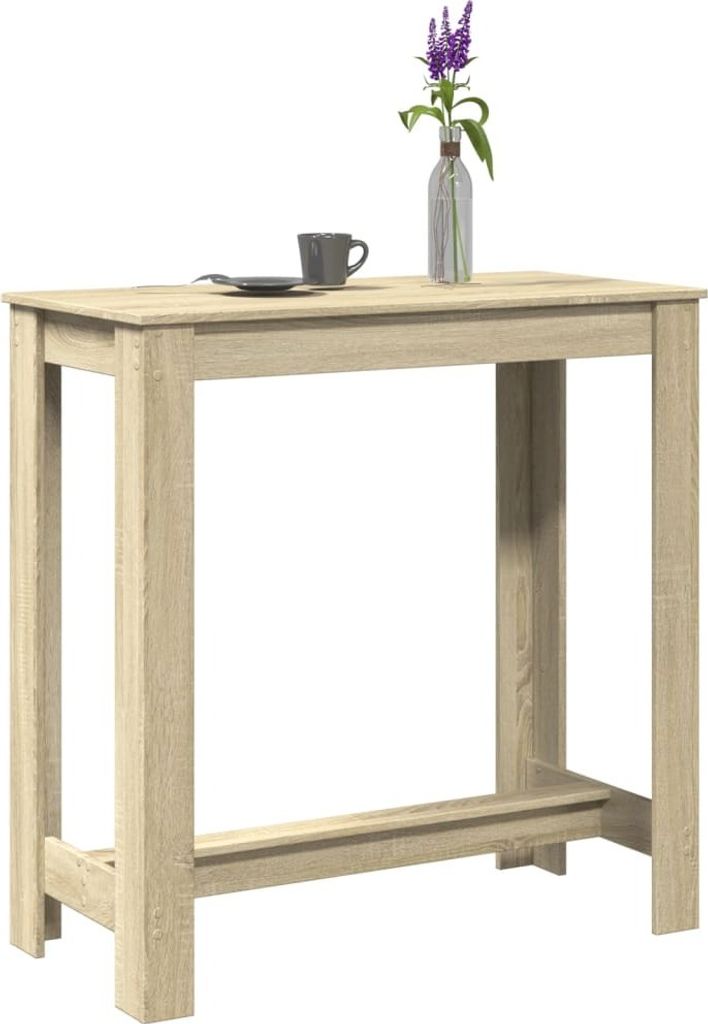 Maison Exclusive - Bartisch Sonoma-Eiche 102x50x103,5 cm Holzwerkstoff