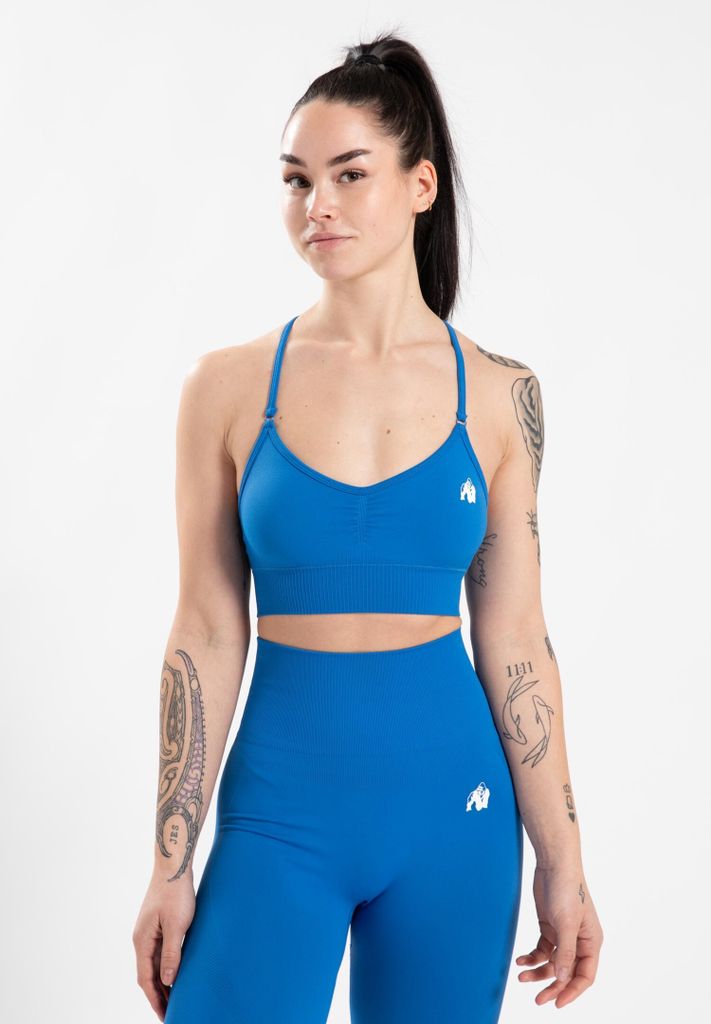 Gorilla Wear Olivia Sports Bra blue M/L
