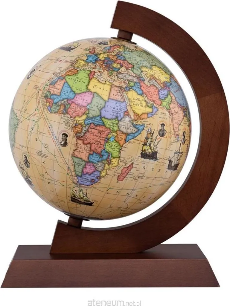 Globe terrestre 25 cm : apprenez la géographie facilement en s'amusant