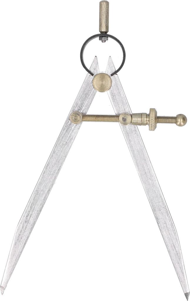 Abstandsmesser, verstellbarer Zirkel, Lederhandwerks-Zeichenzirkel, Holzbearbeitungswerkzeuge, 15 cm