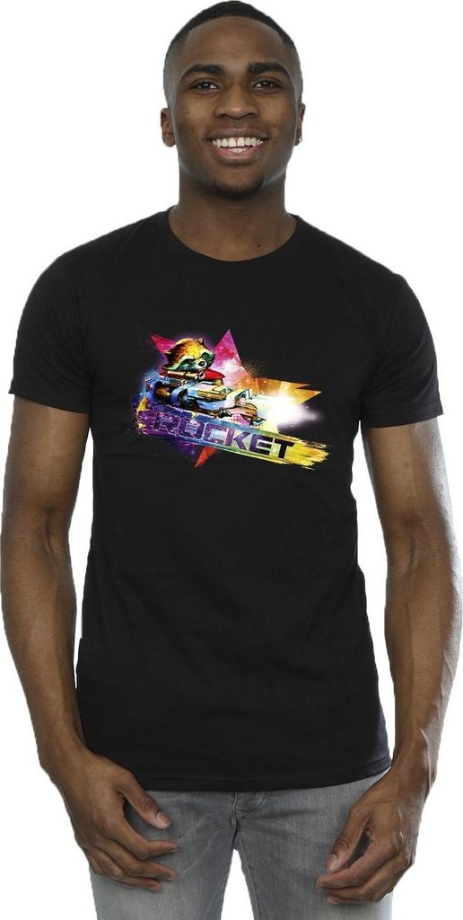 Marvel - "Guardians Of The Galaxy" T-Shirt für Herren BI28085 (XXL) (Schwarz)