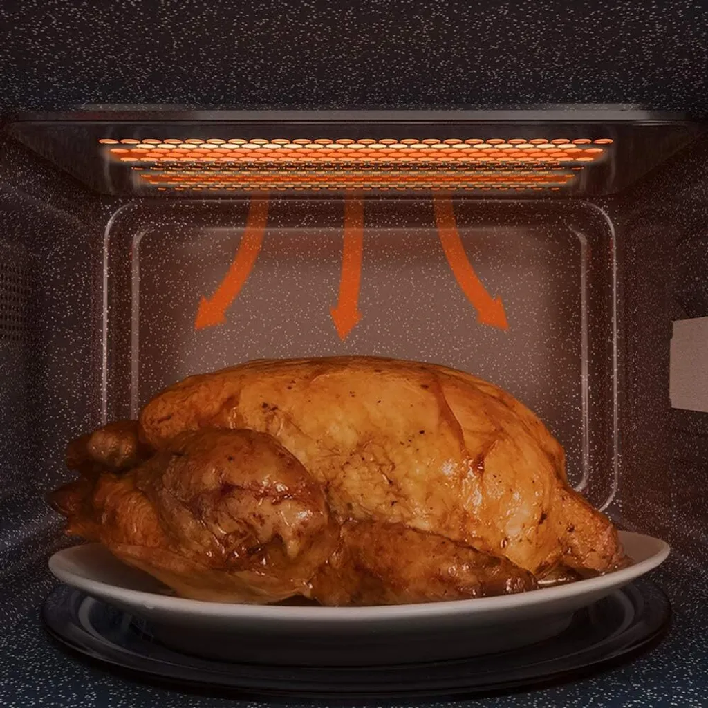 Microonde Professionale 700W Grill 800W | Tecnologia 3D Wave 20L - 3