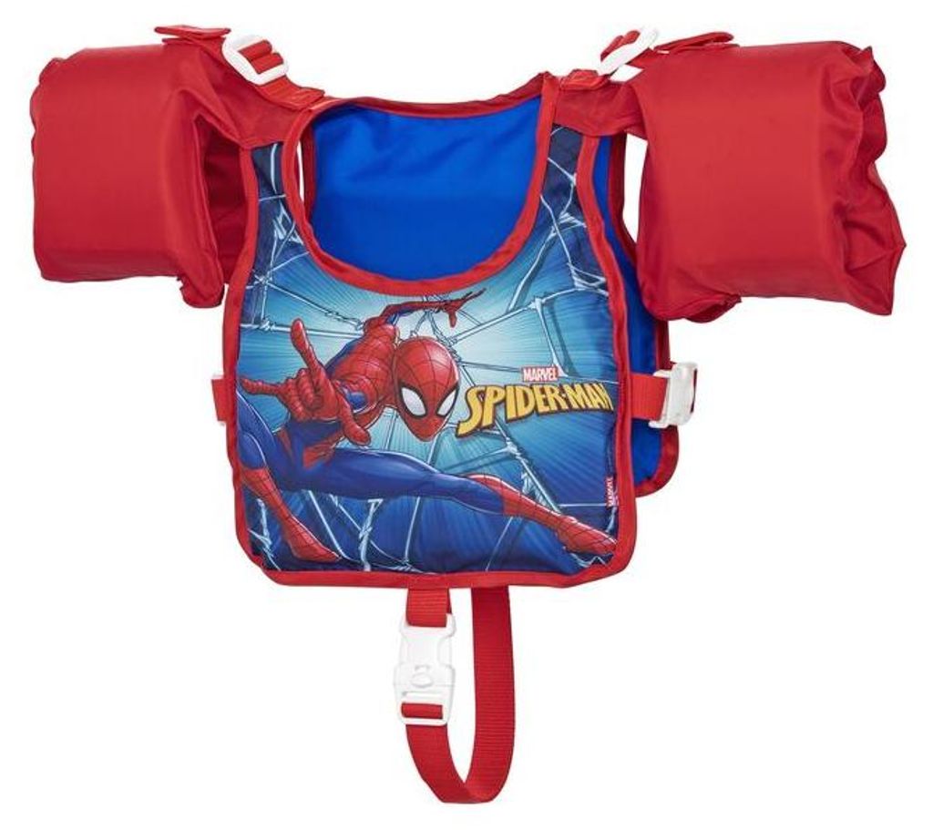 Bestway Schwimmweste mit Armreifen Disney Spiderman 56 cm +3-6 Jahre Pool Strand 98795