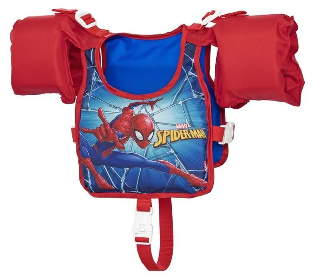Bestway Gilet de Sauvetage Spiderman 56 cm 98795 pour Enfant 3-6 Ans