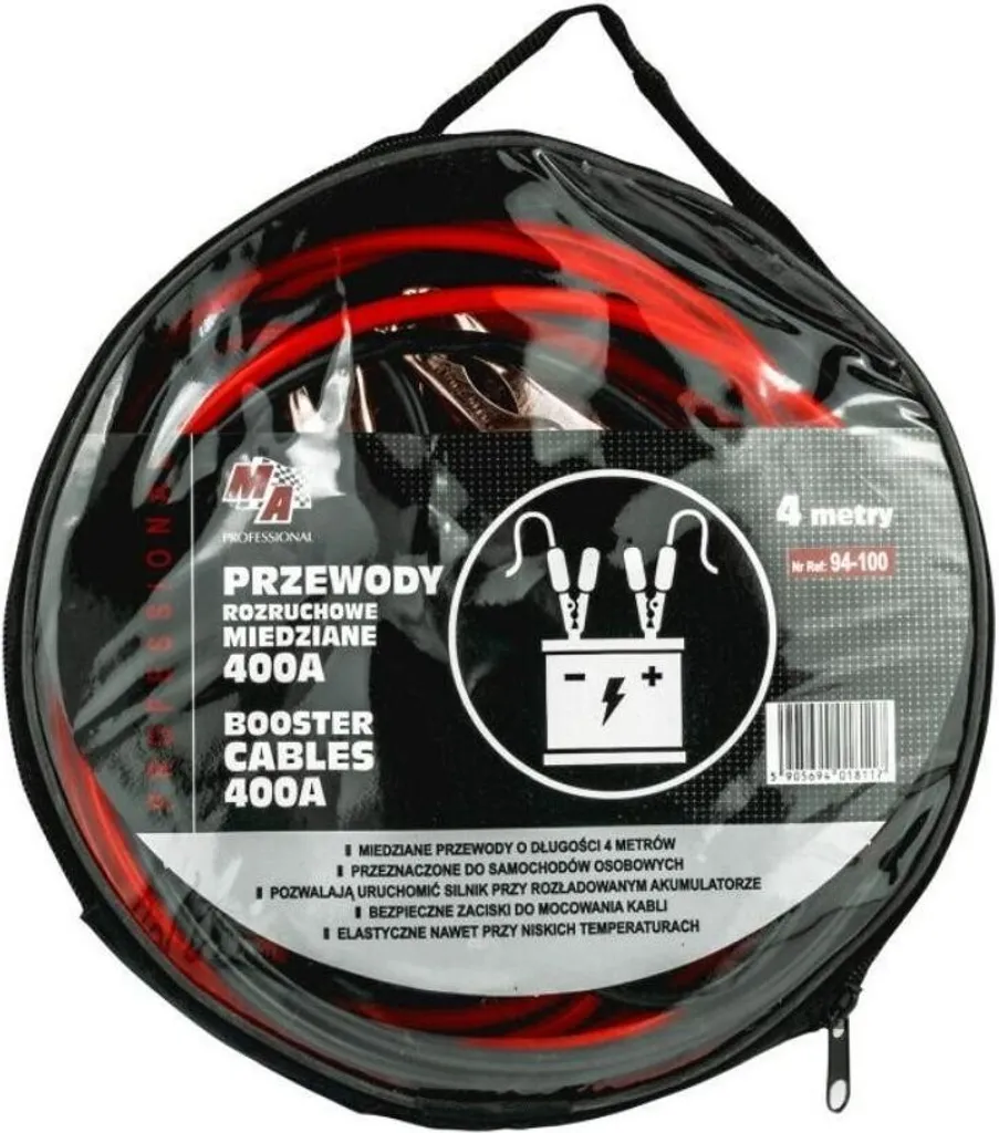 Cavo di collegamento VIRAGE 400A 94-100 | Cavi Avviamento Batteria Professionali