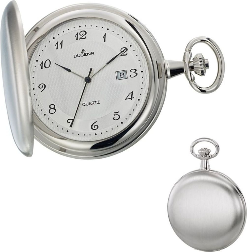 Dugena Taschenuhr mit Kette 4460301-1 Savonette mit Produktbild 1