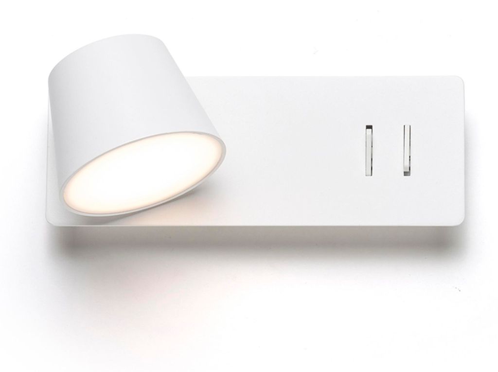 RED - DESIGN RENDL RENDL AMADEUS LED-Spotleuchte, Nachttischleuchte, weiß R14521