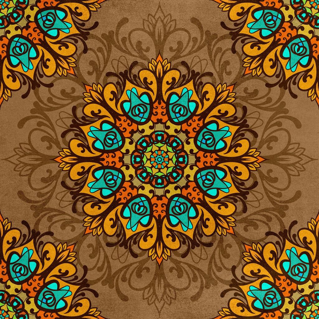 Royal Samt Stoff Polyester Zum Nähen - Motiv Arabisches Ornament