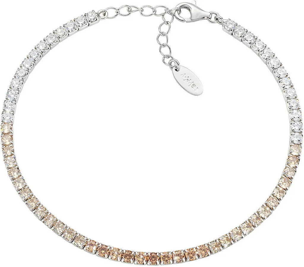 Regalo Perfetto: Bracciale Tennis Amen Argento Unisex Originale