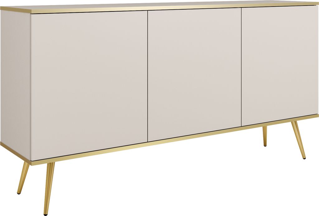 ORO K-160 Kommode 2 Türen, 2 Schubladen, Push-to-Open, Produktbild 