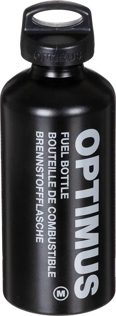 Bouteille de Combustible Aluminium Optimus 600 ml Noir - Modèle Renforcé