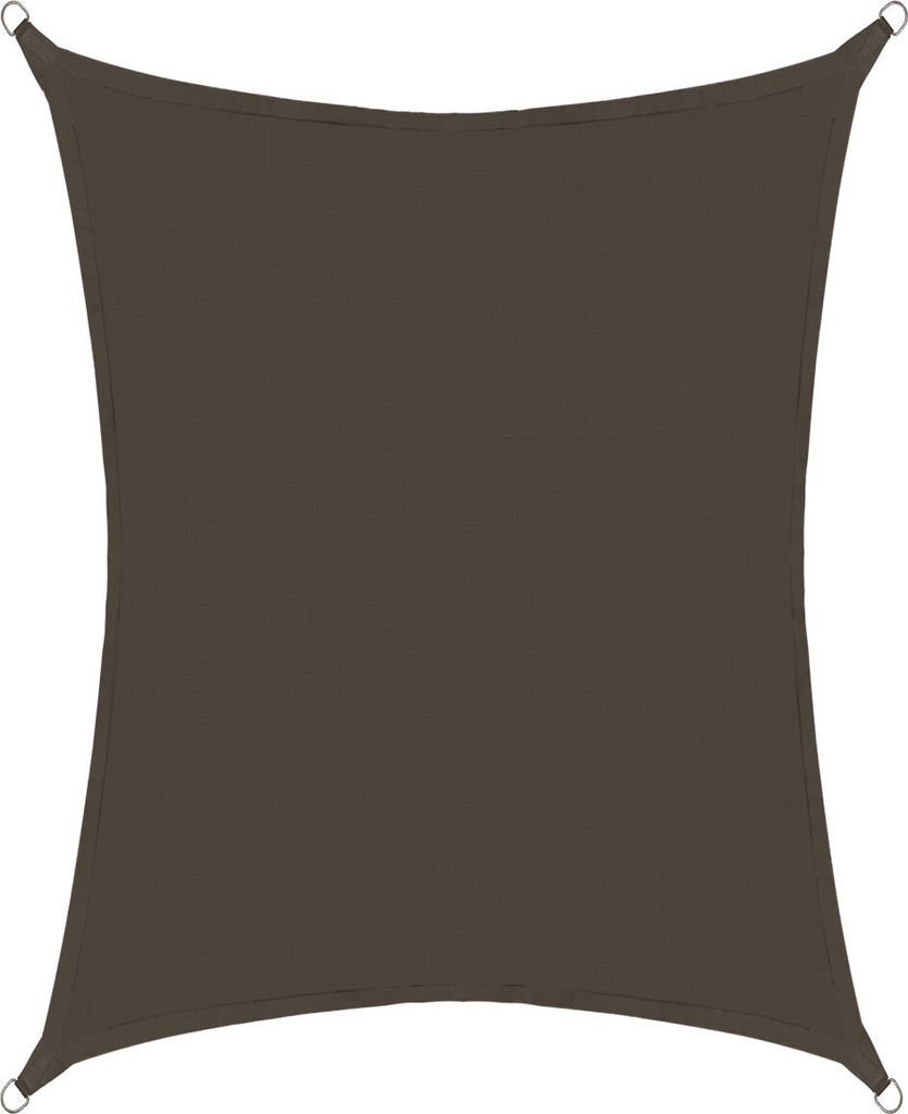 Sonnensegel 3x4m rechteckig - anthrazit - Anthrazit