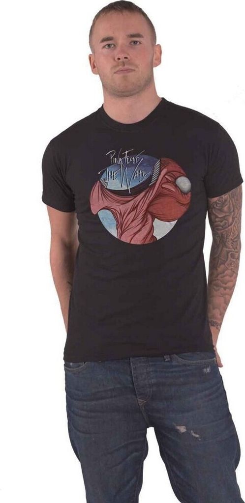 Pink Floyd - "The Wall Swallow" T-Shirt für Herren/Damen Uni RO2152 (XL) (Schwarz)