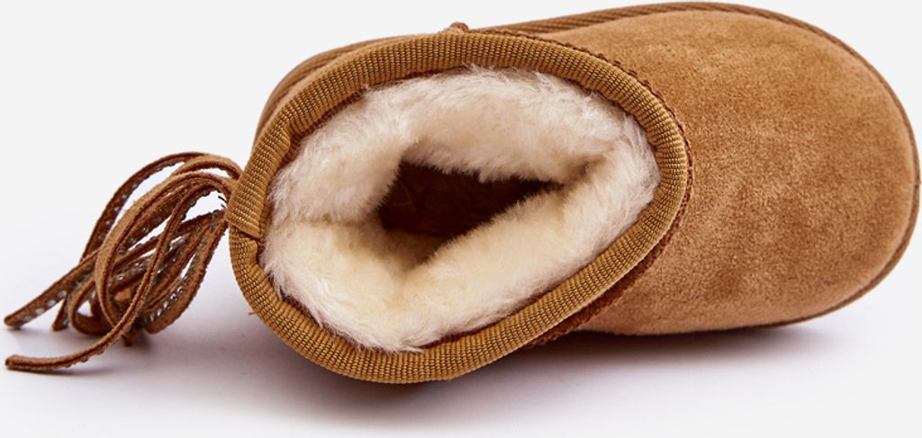 Kinder Gefütterte Schneestiefel Mit Fransen Camel Mikyla 24 Produktbild 8