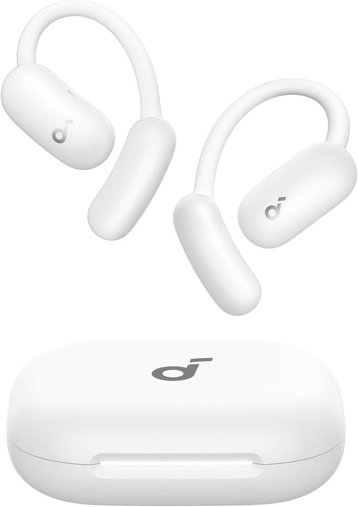 AeroFit 2 by Anker, Open-Ear Kopfhörer,KI-Übersetzung,anpassbare Ohrbügel,Fester Halt,tiefer Bass,Hi-Res Audio,42h Spielzeit,Bluetooth 5.4,Laden...