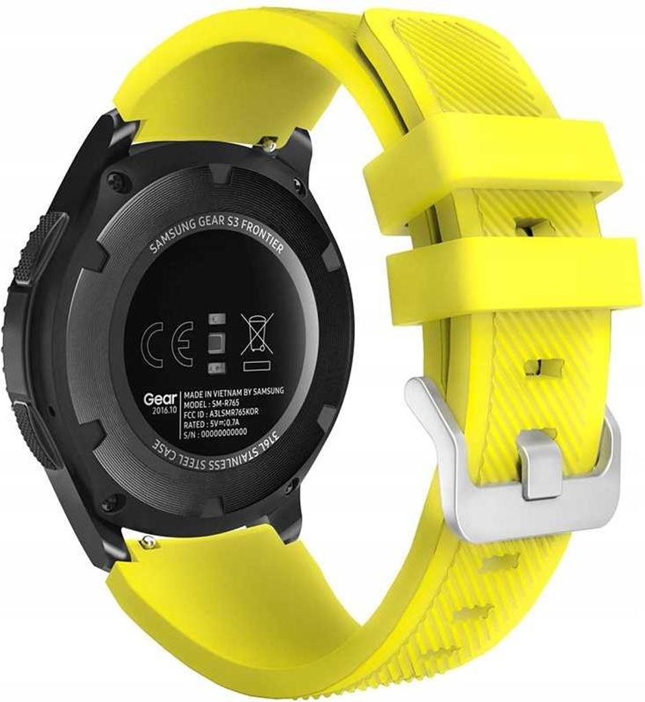 Spacecase Watchband 20mm yellow