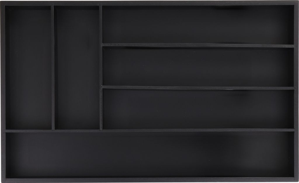 Relaxdays Besteckkasten für Schubladen, 6 Fächer, HBT: 5 x Produktbild 