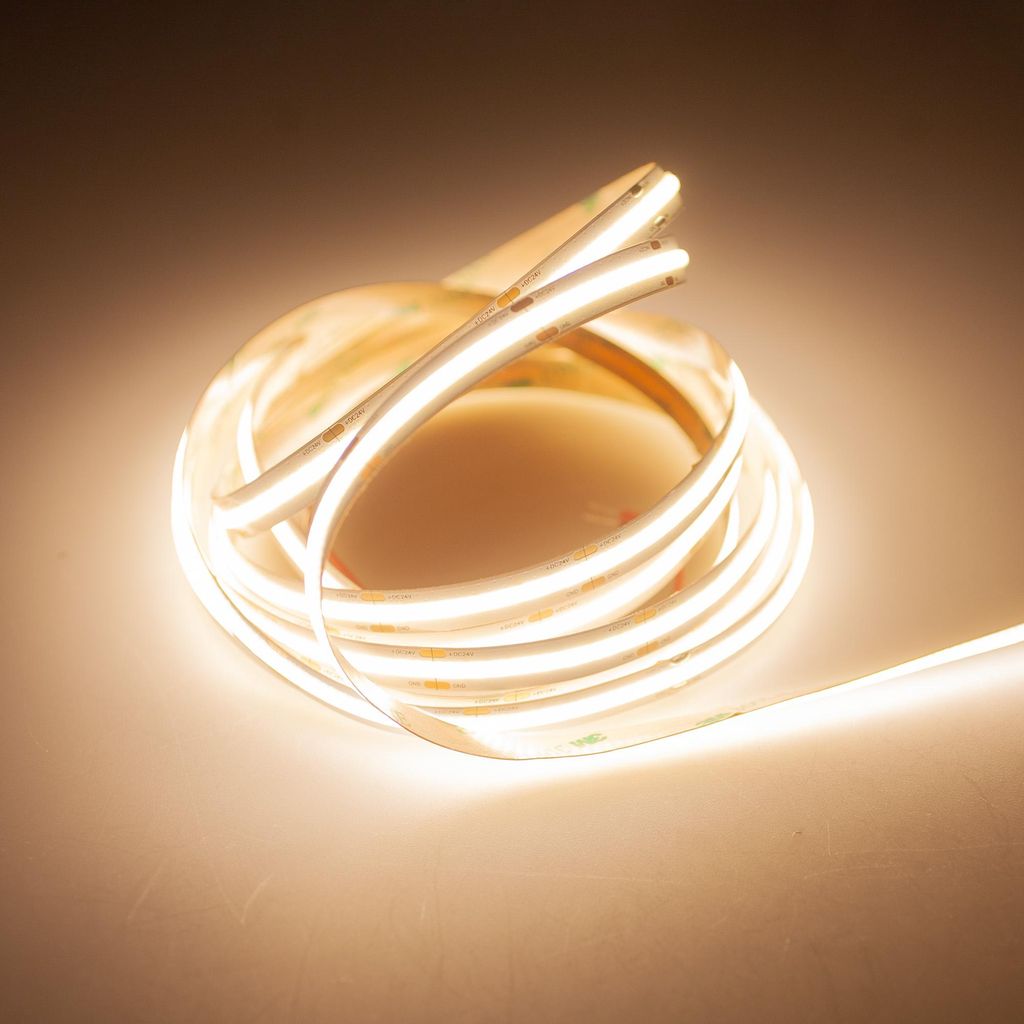 LED Strip COB Eco 360 Warmweiß (3000K) 72W 10 Meter 24V Produktbild 