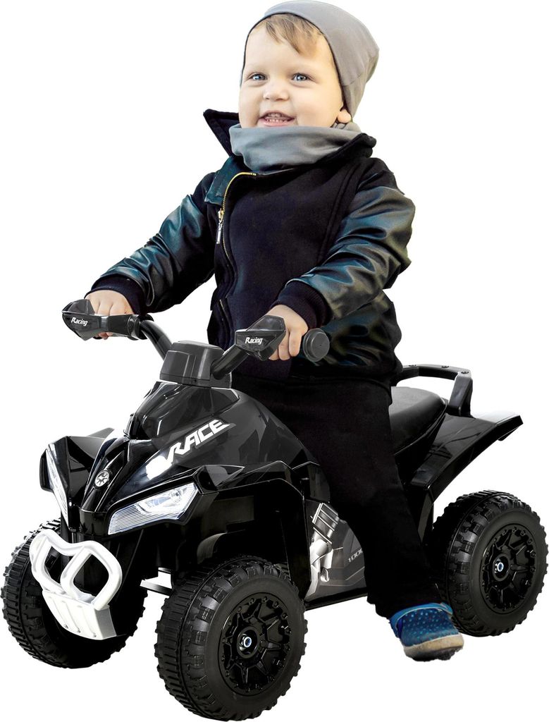 HOMCOM Porteur Enfants Quad 18-36 Mois dim. 67L x 38l x 44H Image du produit 