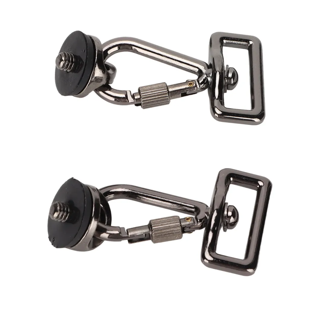 2 Viti Rapide 1/4 Pollice + Ganci per Tracolla Reflex e Mirrorless - 2