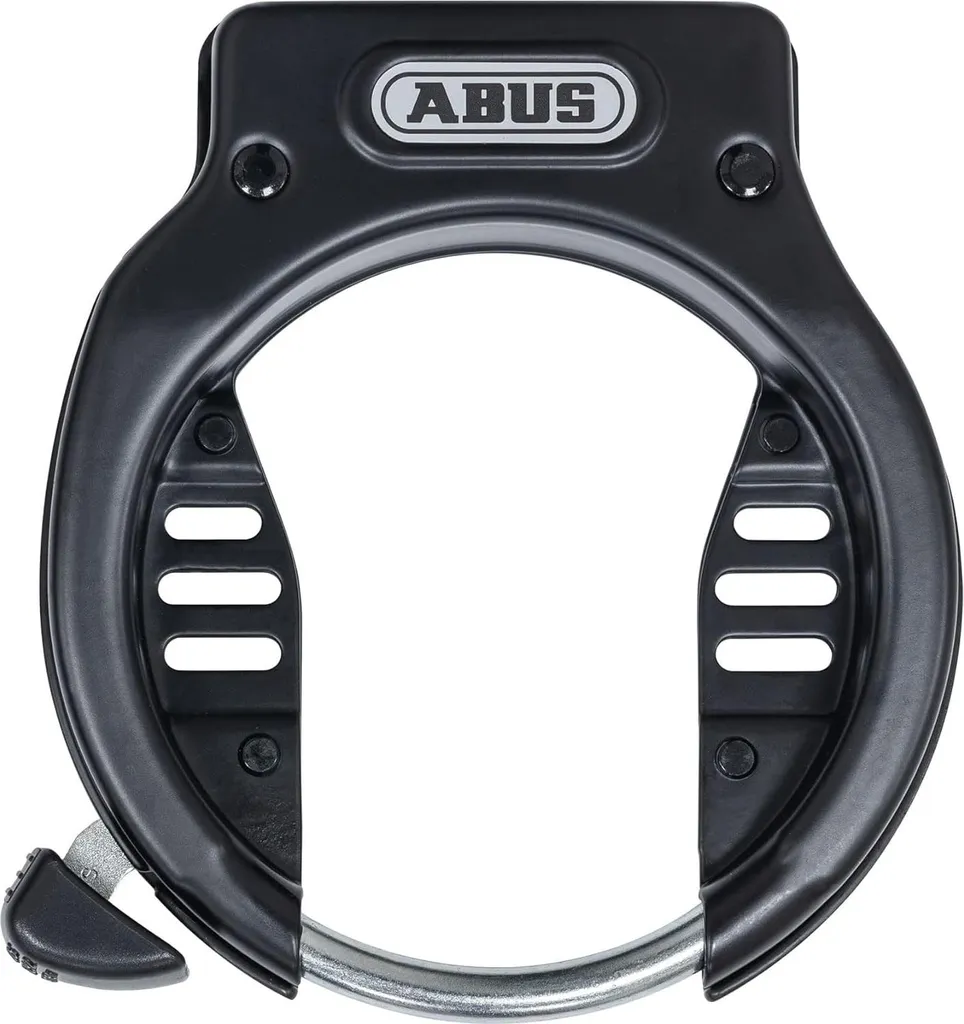 Antivol de cadre Abus 4650S NR Black OE pour vélo urbain et VAE