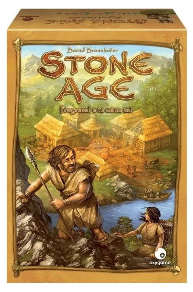 Jeu de plateau Âge de pierre matériel premium en édition rare 2017