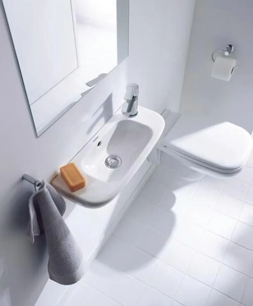 Copriwater Duravit D-Code Bianco Lucido 0060390000 - Design Sieger - 11