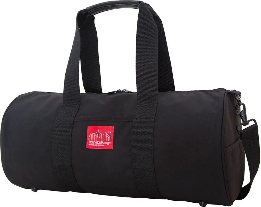 Sac de Sport Cylindrique Manhattan Portage Chelsea Drum Bag Large Noir