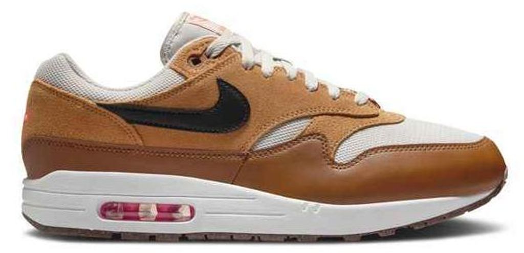 Nike Air Max 1 "British Tan Light Bone" Orange, Größe: 45,5