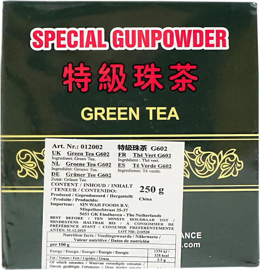 ! Special Gunpowder Grüner Tee lose 250g