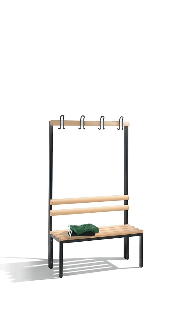 CP Garderobenbank mit Haken Basic 8050-100 buche Holz 100,0 cm
