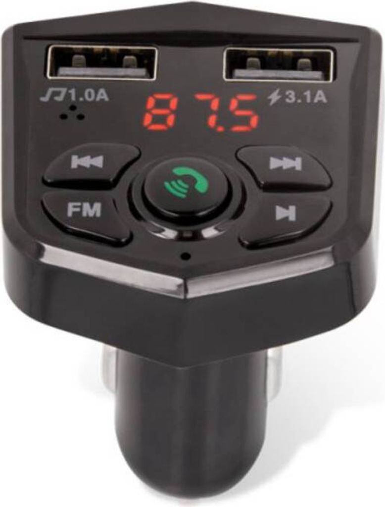 MaXlife OEM001792 FM Sender Zigarettenanzünder Schwarz Produktbild 