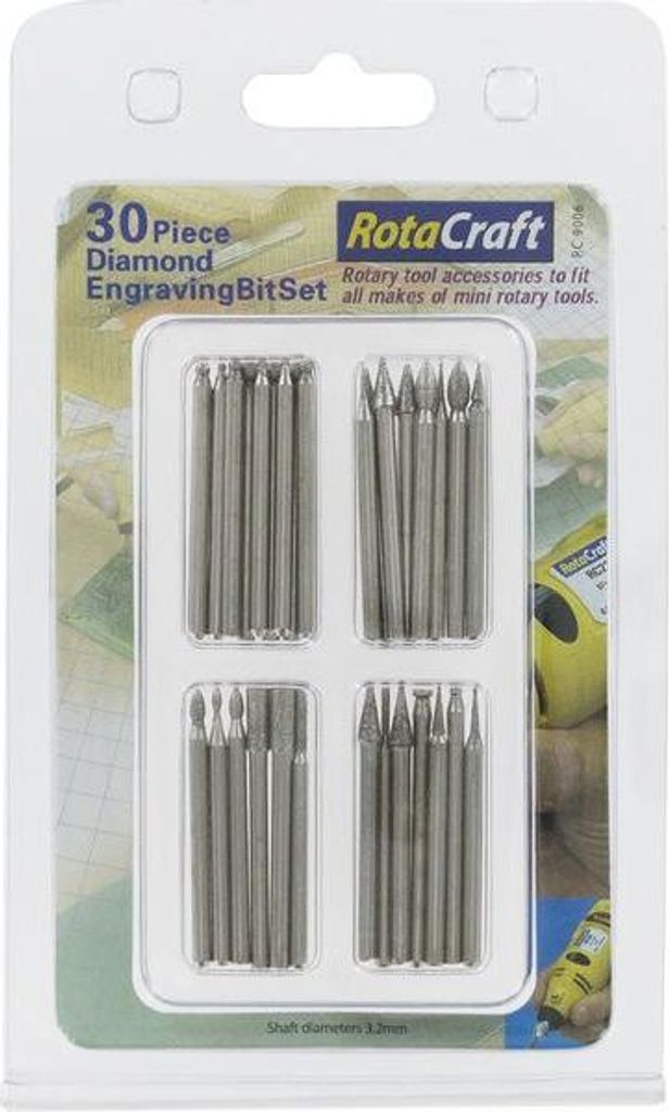 Krick Diamant Gravurstifte Set 20-teilig