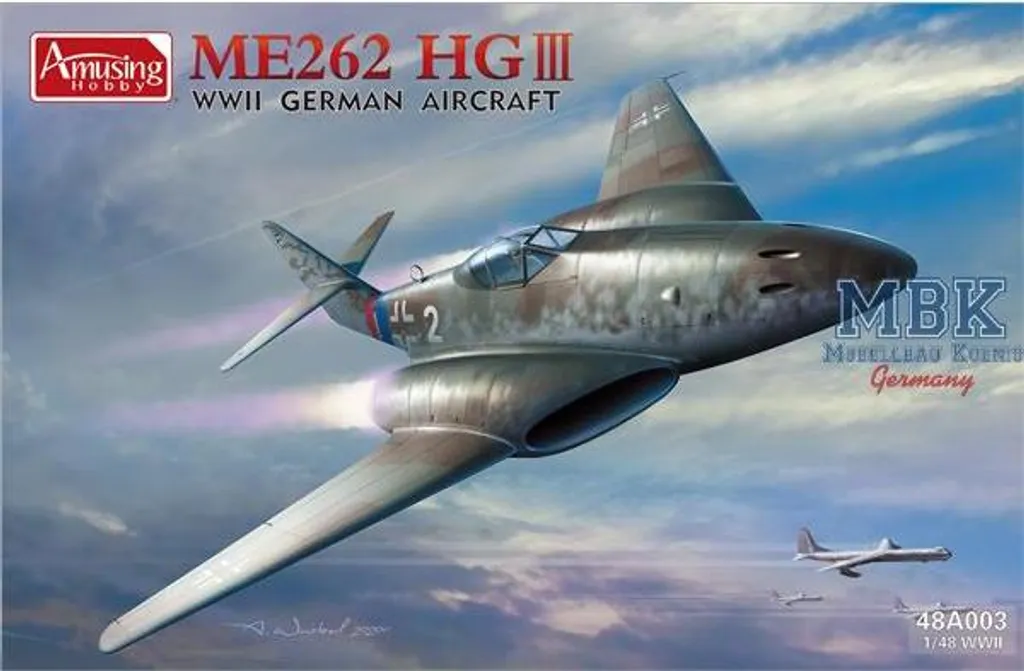 Décoration Bureau Avion Me262 HGIII Loisir Amusant AH48A003 Cadeau Homme