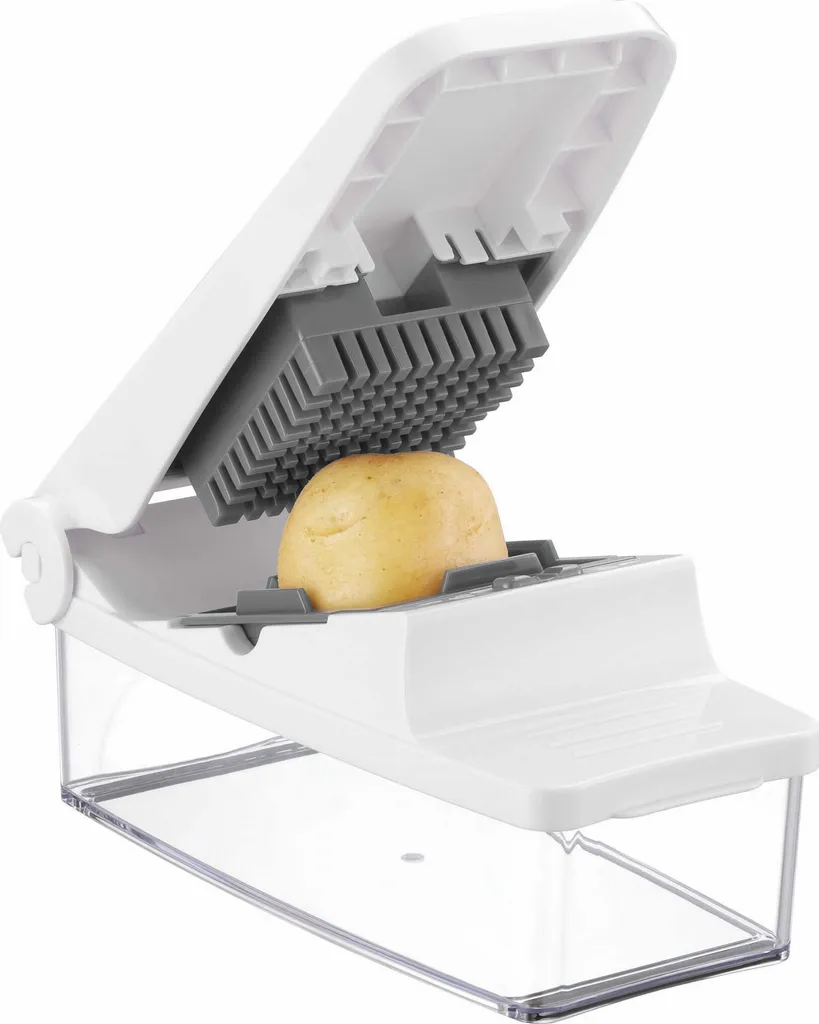Trituratore Kinghoff 56773 Professionale | Affettatrice Manuale 3 Lame
