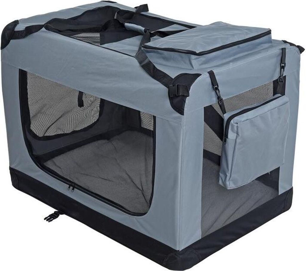 Transportbox Hundebox Faltbox XXXL Transporttasche faltbar Produktbild 