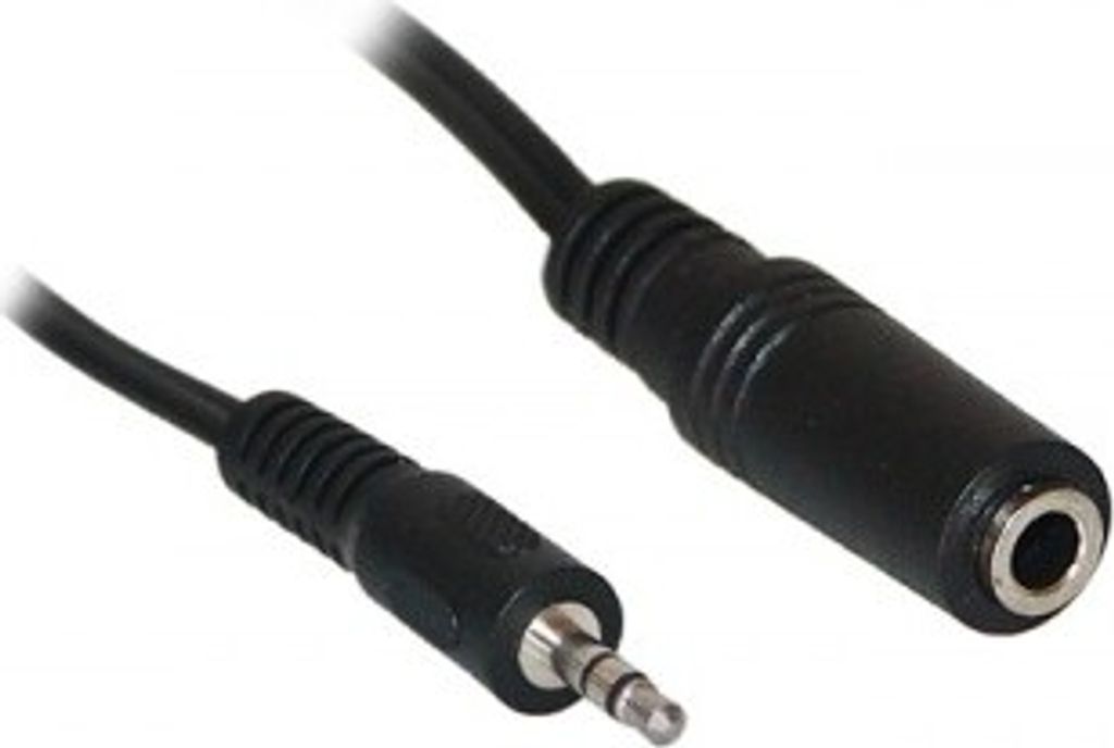 Goobay Kopfhörer-Adapter, 3,5 mm Stecker zu 6,35 mm Buchse Produktbild 