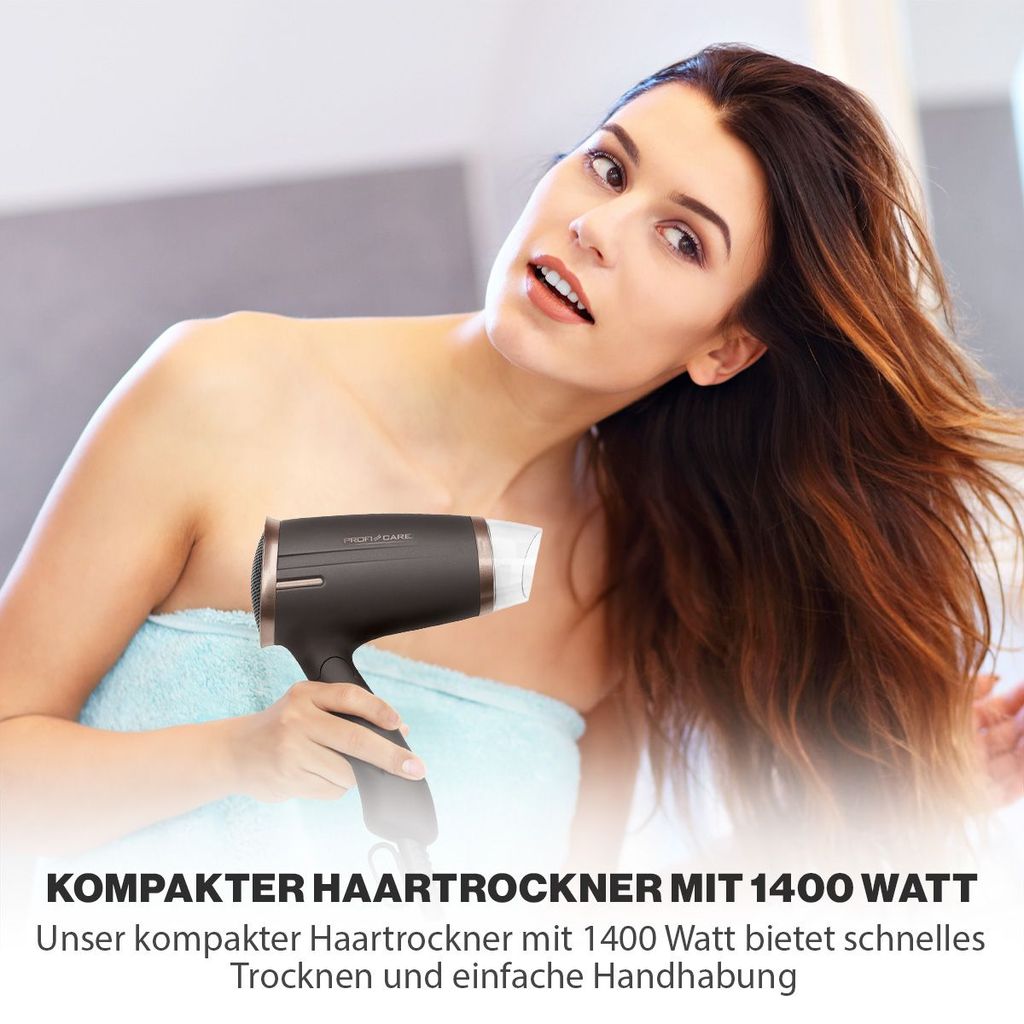 ProfiCare® kompakter Haartrockner mit 1400