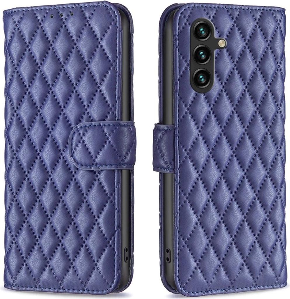 Samsung Galaxy A16 Hülle - Coverup Rhombus Klapphülle - Blau