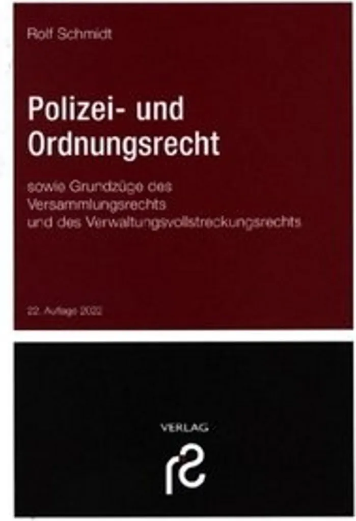 Manuel de Droit de la police et de l'ordre public pour Étudiants