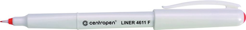 Centropen, Feinschreiber 4611, rot, 10 Stück, 0,3mm, Kunststoffspitze, Preis pro Stück